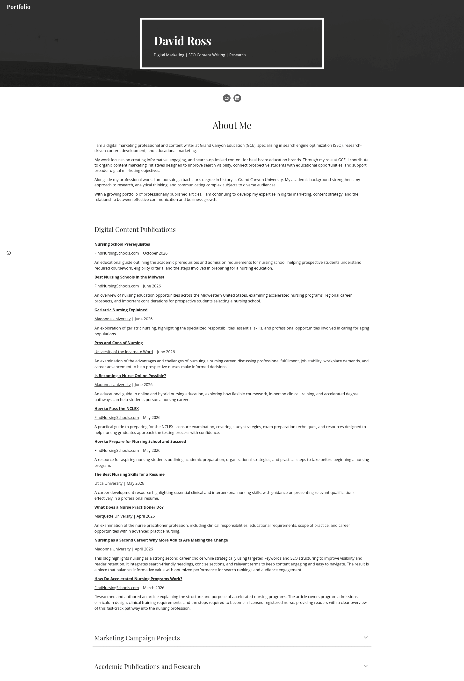 Website roast preview